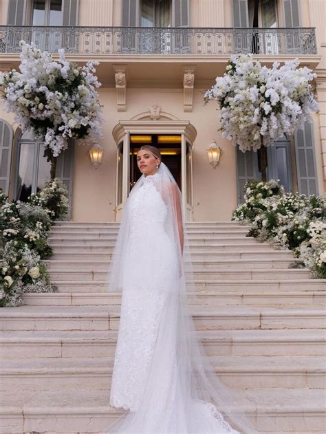 chanel wedding dress 2018|sofia richie Chanel wedding dress.